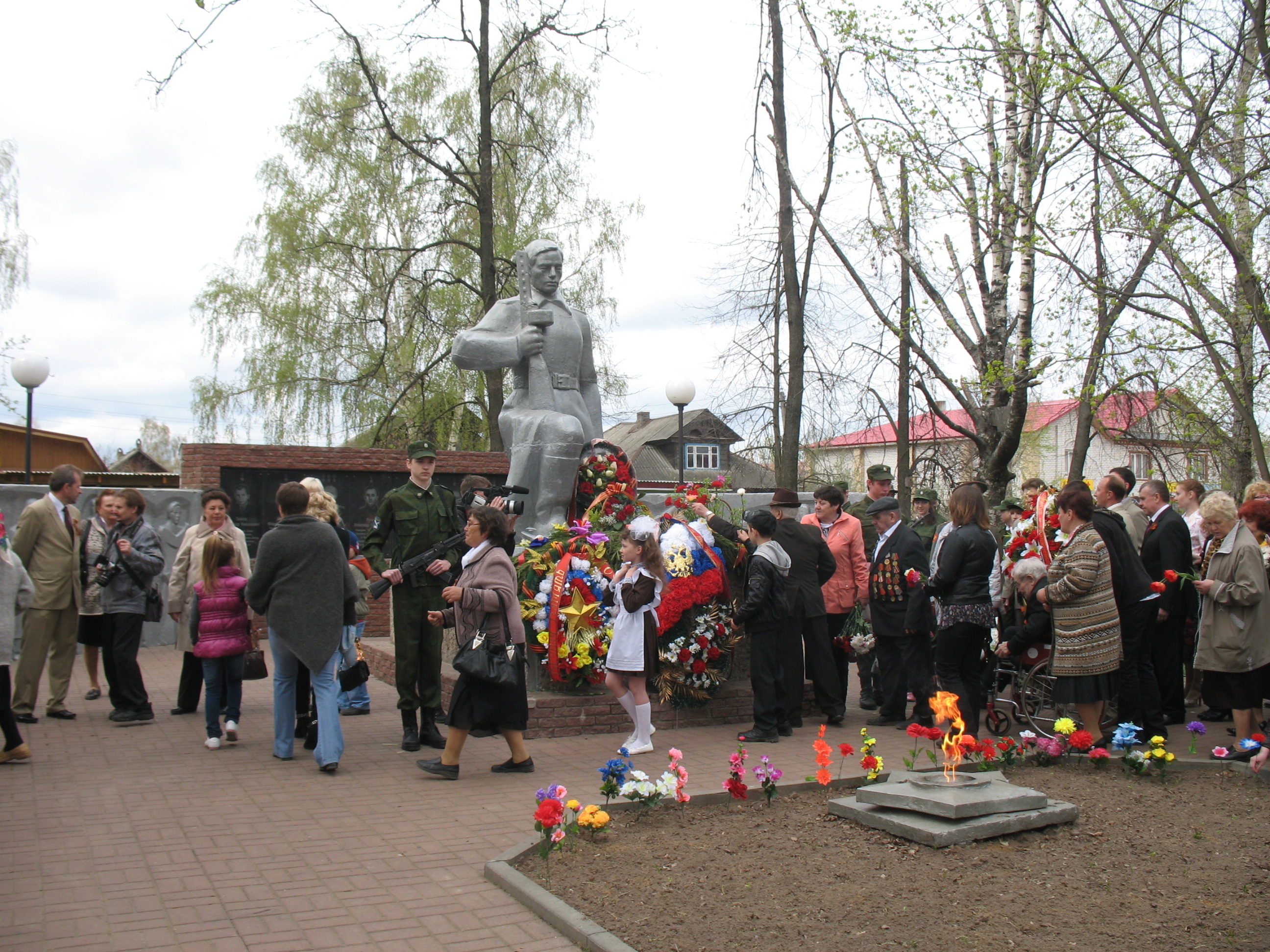 Фото памятника неизвестному солдату на красной площади